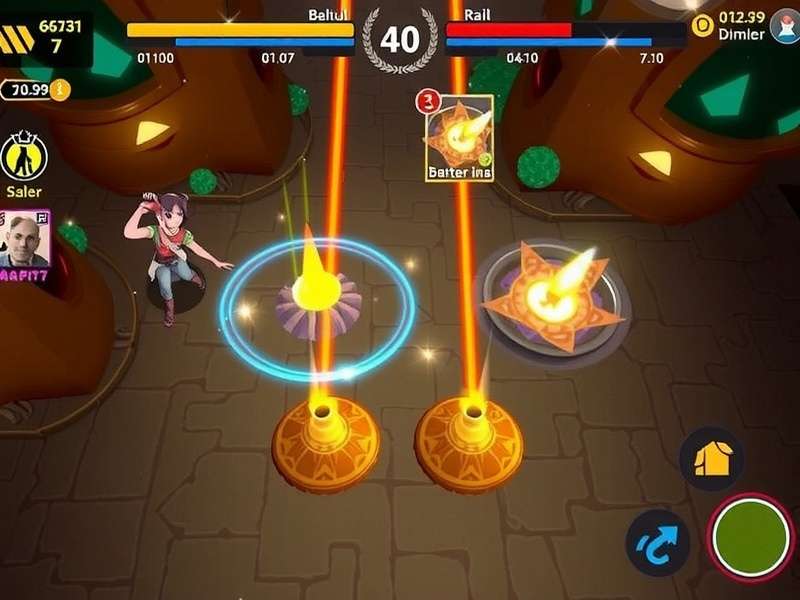 Turmeric Titan Brawl Gameplay Screenshot